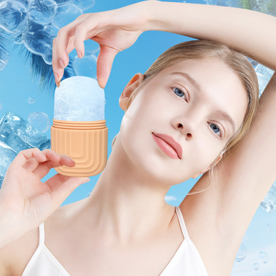 Охлаждающий лицевой ролик ледяной кубик держатель формы для Derma Rolling System для удаления морщин